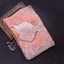 Peach Organza Silk Saree with Sequins and Thread Work ClothsVilla