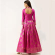 Load image into Gallery viewer, Pink Color Box Cut Soft Silk Gown ClothsVilla