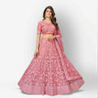 Load image into Gallery viewer, Vanilla Soft Net Thread Lehenga Choli with Sequence and Zari Work ClothsVilla
