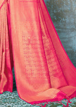 Load image into Gallery viewer, Fuscia Pink Handloom Weave Kanjivaram Silk Saree : Special Wedding Edition Clothsvilla