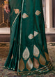 Load image into Gallery viewer, Sacramento Green Zari Butta Woven Banarasi Silk Saree : Top Pick Clothsvilla