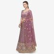 Load image into Gallery viewer, Purple Color Lucknowi Lehenga Choli with Net Dupatta ClothsVilla