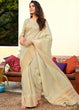 Load image into Gallery viewer, Greenish Brown Zari Woven Tissue Silk Saree Clothsvilla