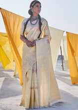 Load image into Gallery viewer, Golden Soft Silk Woven Kanjivaram Saree : Special Edition Clothsvilla