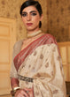 Load image into Gallery viewer, Wheat Brown Woven Banarasi Tussar Silk Saree : Top Pick Clothsvilla