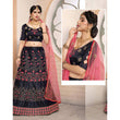 Load image into Gallery viewer, Pure Satin Lehenga choli and heavy Embroidery Zari Work ClothsVilla