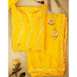 Load image into Gallery viewer, Yellow Salwar Suit In Georgette with Heavy Embroidery Work ClothsVilla