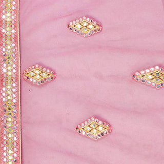 Beige Thread and Foil Mirror Cutwork Lehenga choli ClothsVilla