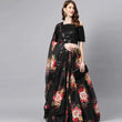 Load image into Gallery viewer, Floral Printed Lehenga with heavy sequence and thread work ClothsVilla
