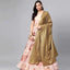 Floral Printed Lehenga with heavy sequence and thread work ClothsVilla