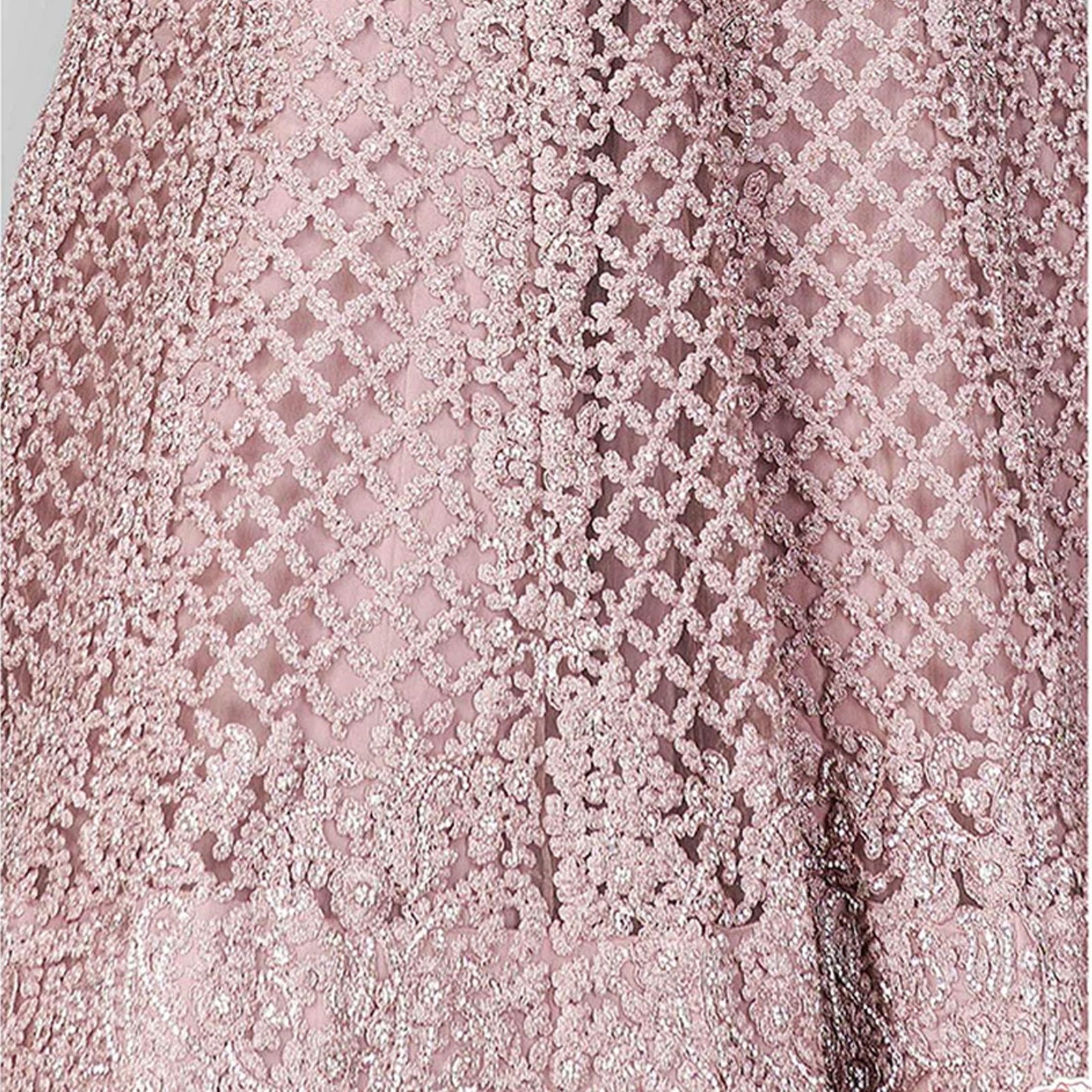 Pastel Purple Lehenga Choli in Soft Net with Thread Sequence and Zari Work ClothsVilla
