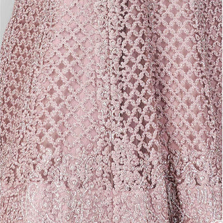 Pastel Purple Lehenga Choli in Soft Net with Thread Sequence and Zari Work ClothsVilla