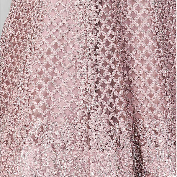 Pastel Purple Lehenga Choli in Soft Net with Thread Sequence and Zari Work ClothsVilla
