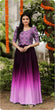Load image into Gallery viewer, Georgette Wine Colo Lovely Pattern Long Gown