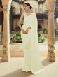 Load image into Gallery viewer, Apricot Soft Net Saree With Unstitched Blouse Clothsvilla