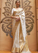 Load image into Gallery viewer, Daisy White Woven Kanjivaram Silk Saree : Top Pick Clothsvilla
