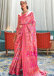 Load image into Gallery viewer, Rouge Pink Banarasi Jamawar Woven Silk Saree : Top Pick Clothsvilla