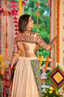 Load image into Gallery viewer, Traditional Wear Beige Color Navratri Special Lehenga Choli Clothsvilla