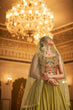 Load image into Gallery viewer, Party Wear Olive Green Color Sequence Embroidered Work Lehenga Choli Clothsvilla