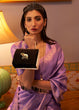 Load image into Gallery viewer, Jasmine Purple Designer Satin Silk Saree Clothsvilla