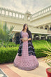 Load image into Gallery viewer, Luxuriant Sequence Embroidery Work Dusty Pink Lehenga Choli Clothsvilla