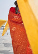 Load image into Gallery viewer, Salamander Orange Soft Silk Woven Kanjivaram Saree : Special Edition Clothsvilla
