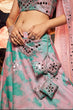Load image into Gallery viewer, Glimmering Sky Pink Color Shibori Print  Mirror Work Lehenga Choli Clothsvilla