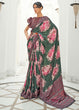 Load image into Gallery viewer, Opal Green Digital Printed Crepe Silk Saree Clothsvilla