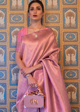 Load image into Gallery viewer, Shades Of Pink Soft Handloom Weave Kanjivaram Silk Saree : Festival Edition Clothsvilla