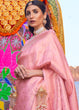 Load image into Gallery viewer, Kobi Pink Soft Handloom Weave Kanjivaram Silk Saree Clothsvilla