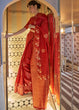 Load image into Gallery viewer, Rufous Red Copper Zari Woven Tussar Silk Saree Clothsvilla