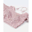 Load image into Gallery viewer, Baby Pink Thread and Foil Mirror Cutwork Lehenga choli ClothsVilla