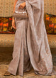 Load image into Gallery viewer, Rhinoceros Grey Handloom Woven Silk Saree with Sequins work Clothsvilla