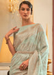 Load image into Gallery viewer, Mint Green Handloom Woven Silk Saree with Sequins work Clothsvilla