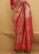 Load image into Gallery viewer, Shades Of Red Two Tone Woven Silk Saree Clothsvilla