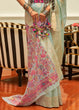 Load image into Gallery viewer, Light Blue Handloom Woven Silk Saree with Kashmiri Pallu Clothsvilla