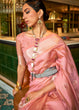 Load image into Gallery viewer, Shades Of Pink Handloom Weave Organza Silk Saree Clothsvilla