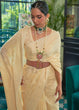 Load image into Gallery viewer, Shades Of Yellow Chikankari Weaving Silk Saree with Sequins work Clothsvilla