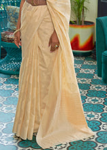 Load image into Gallery viewer, Shades Of Yellow Chikankari Weaving Silk Saree with Sequins work Clothsvilla
