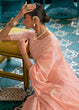 Load image into Gallery viewer, Shades Of Pink Chikankari Weaving Silk Saree with Sequins work Clothsvilla