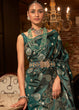 Load image into Gallery viewer, Arabian Green Handloom Woven Satin Silk Saree Clothsvilla