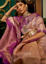 Load image into Gallery viewer, Shades Of Pink Zari Woven Silk Saree with Tassels on Pallu Clothsvilla