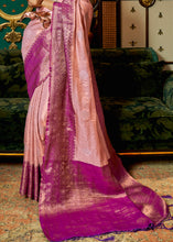 Load image into Gallery viewer, Shades Of Pink Zari Woven Silk Saree with Tassels on Pallu Clothsvilla