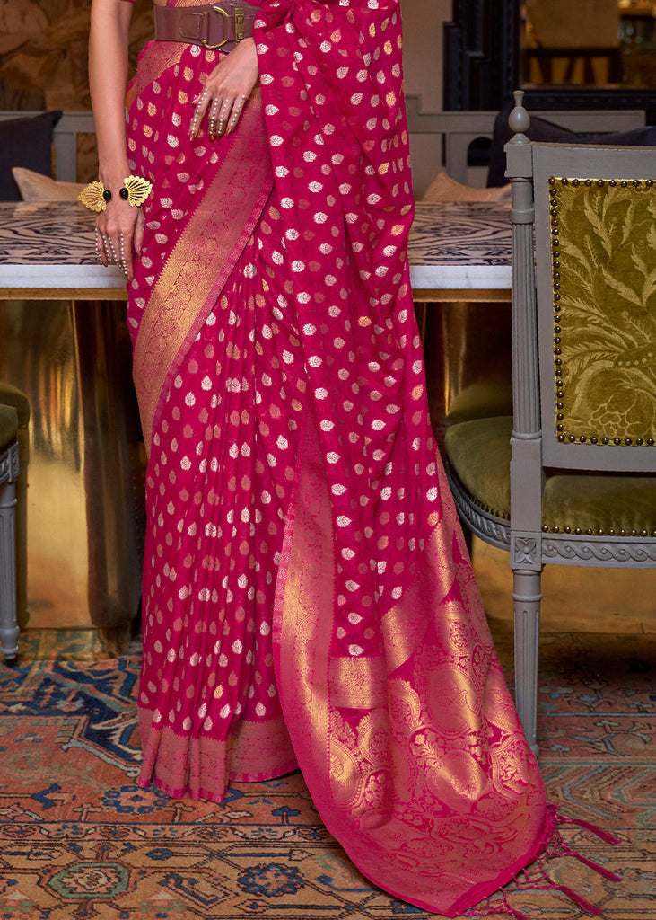 Banarasi Katan Silk Saree – Shop@DVIJA