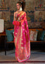 Shades Of Brown Tanchoi Handloom Woven Satin Silk Saree Clothsvilla