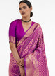 Load image into Gallery viewer, Lollipop Purple Kanjivaram Soft Woven Silk Saree Clothsvilla