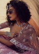 Load image into Gallery viewer, Lilac Soft Net Designer Lehenga Choli with overall Sequins and Thread work Clothsvilla