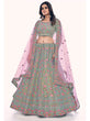 Load image into Gallery viewer, Green Gota Silk Embroidered Designer Lehenga Choli Clothsvilla