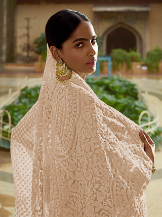 Lilac Soft Net Saree With Unstitched Blouse Clothsvilla