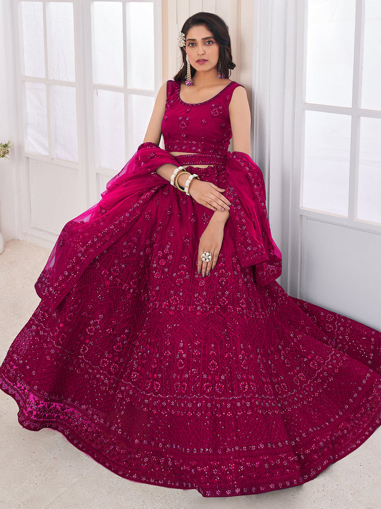 Buy online Embroidered Semi-stitched Lehenga Choli With Dupatta from ethnic  wear for Women by Warthy Ent for ₹2280 at 70% off | 2024 Limeroad.com